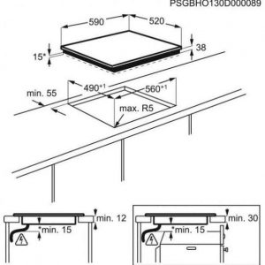 Table de cuisson vitrocéramique HK654850XB – AEG
