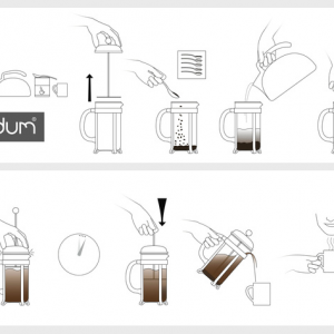 Cafetière à piston Bodum 12 tasses 1932-16
