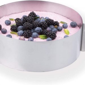 Cercle a pâtisserie inox réglable -Chevalier diffusion 2458