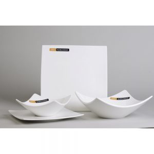 Assiette Rectangulaire Square 29×20 cm – Bastide 276006