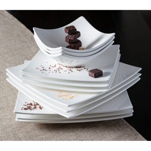 Assiette Rectangulaire Square 29×20 cm – Bastide 276006