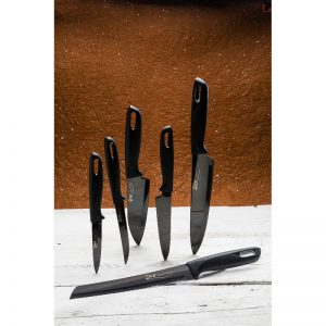 Couteau santoku 14 cm titanium – Bastide 773067