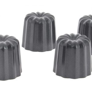 Moule à cannelé en acier traditionnel 5,5cm – 755 Chevalier diffusion