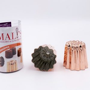 Moule à cannelé en cuivre bouchée 3,5cm – 135 Chevalier diffusion