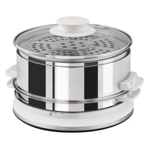 Cuiseur vapeur inox blanc 6L – VC145100 Seb