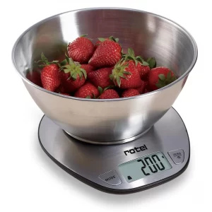 Balance de cuisine inox 1L 5kg – U490CH1 Rotel