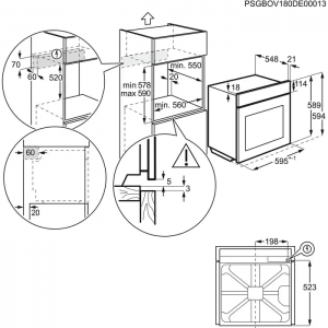 Four AquaClean 600 SurroundCook®EOF3H40TH – ELECTROLUX