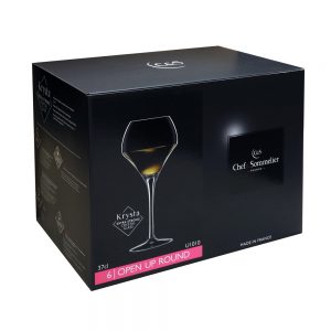 Verre à pied round open up 37 cl – Bastide 301004 (lot de 6)
