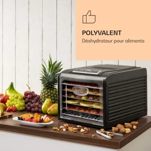 Déshydrateur alimentaire Fruit Jerky Plus 6 Klarstein 10031935