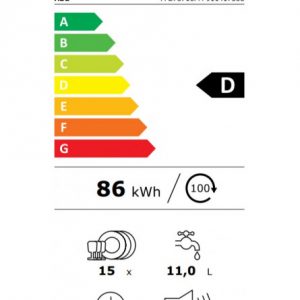 Lave-vaisselle 15 couverts FFB73716PM – AEG