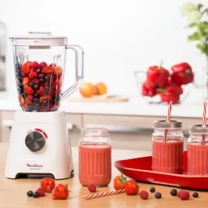 Mixeur Blender  Blendforce blanc  – LM420110 MOULINEX