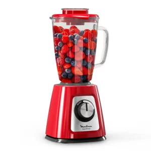 Mixeur Blender rouge  – LM420510 MOULINEX