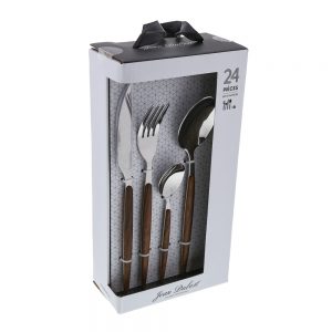Ménagère Amsterdam effet bois – Jean-Dubost 646466