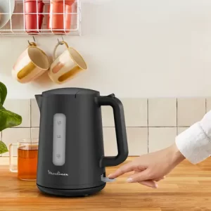 Bouilloire électrique noir 1,7L – Moulinex BY200810