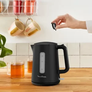 Bouilloire électrique noir 1,7L – Moulinex BY200810