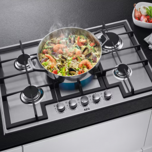 Table de cuisson Gaz HGB75420SM 75cm – AEG