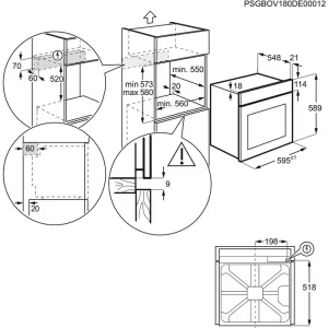 Four Encastrable Catalyse EOH3C01BK – Electrolux