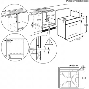 Four Encastrable Catalyse EOH3C01BK – Electrolux