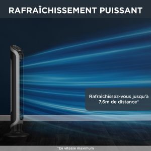 Ventilateur colonne avec télécommande Rowenta – VU6670F0