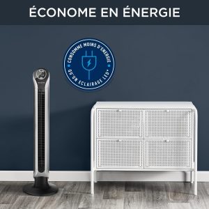 Ventilateur colonne avec télécommande Rowenta – VU6670F0