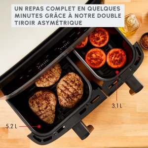 Friteuse Easy Fry Air Dual EZ905D20 – MOULINEX