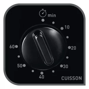 Cuiseur vapeur noir blanc 9L – VC110800 Seb