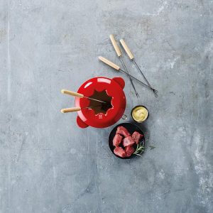 Service à Fondue, Fonte, Rouge – Beka 16303734