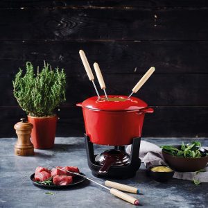 Service à Fondue, Fonte, Rouge – Beka 16303734