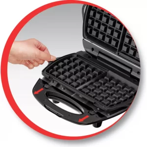 Gaufrier, croque monsieur – SJ615612 Moulinex