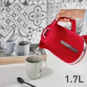 Bouilloire electrique rouge1,7L – Moulinex BY320510