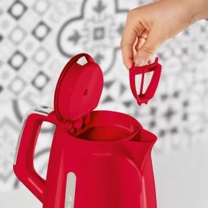 Bouilloire electrique rouge1,7L – Moulinex BY320510