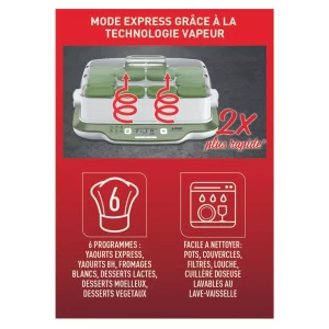 Yaourtière Fromagère Multidélices Express SEB – YG661310