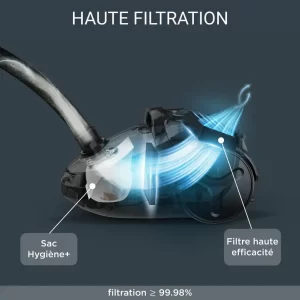 Aspirateur avec sac Compact Power – Rowenta RO3953EA