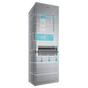 Réfrigérateur congélateur combiné 70cm BTNF5011OX – WHIRLPOOL