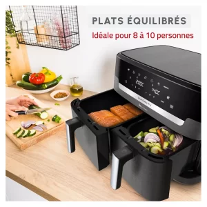 Friteuse Easy Fry Air Dual EZ942HF0 – MOULINEX