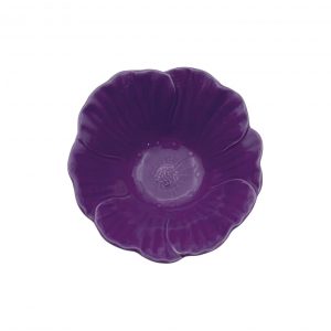 Coupelle Fleur violet D15 H6cm – Opjet 017213