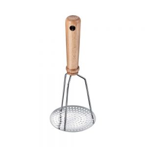 ÉCRASE-PURÉE inox et manche hêtre – Made in France – Chevalier Diffusion