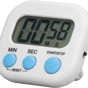 MINUTEUR ÉLECTRONIQUE 99mn59 aimanté lettres 1,9cm – Chevalier Diffusion