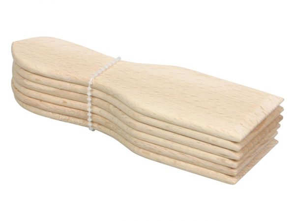 SPATULE à RACLETTE x6 hêtre - Chevalier Diffusion