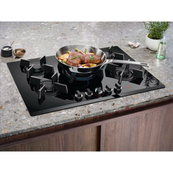Plaque de cuisson Gaz Série 600 Gas on Glass 75 cm  EOH3C01BX- ELECTROLUX – Image 3