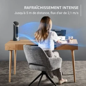 Ventilateur Colonne Eole Silence Force VU6220F0 – Rowenta