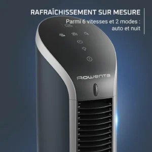 Ventilateur Colonne Eole Silence Force VU6220F0 – Rowenta
