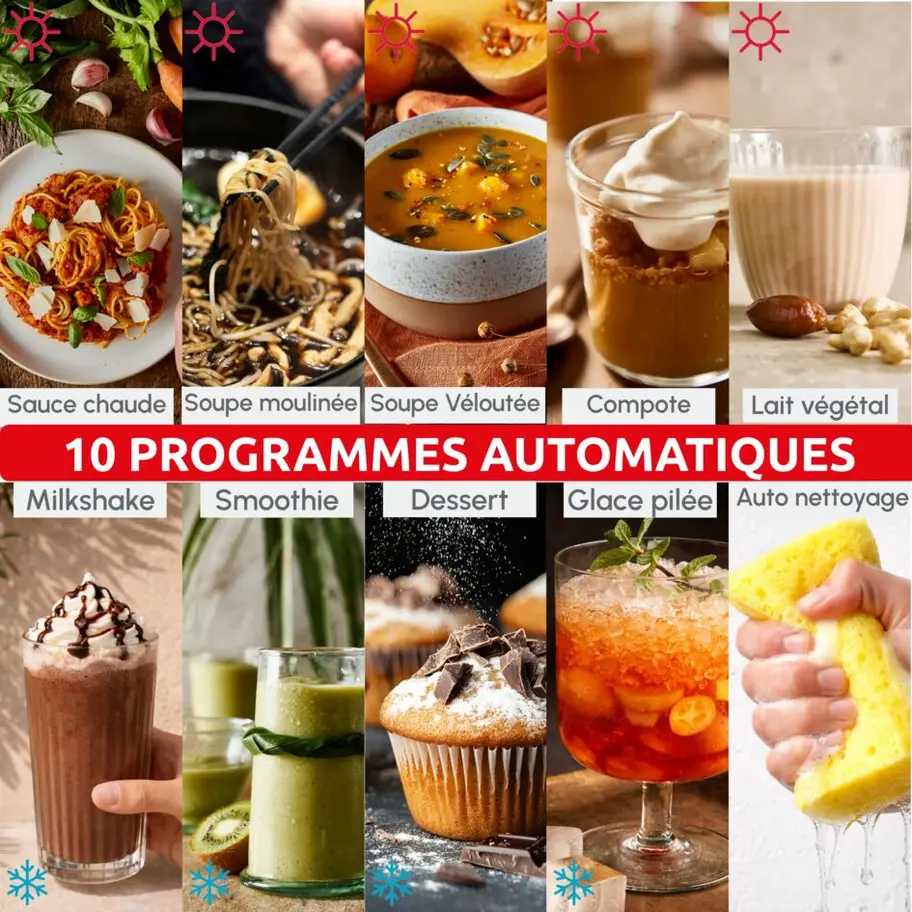 Mixeur Blender PerfectMix Cook - LM835D10 MOULINEX – Image 3