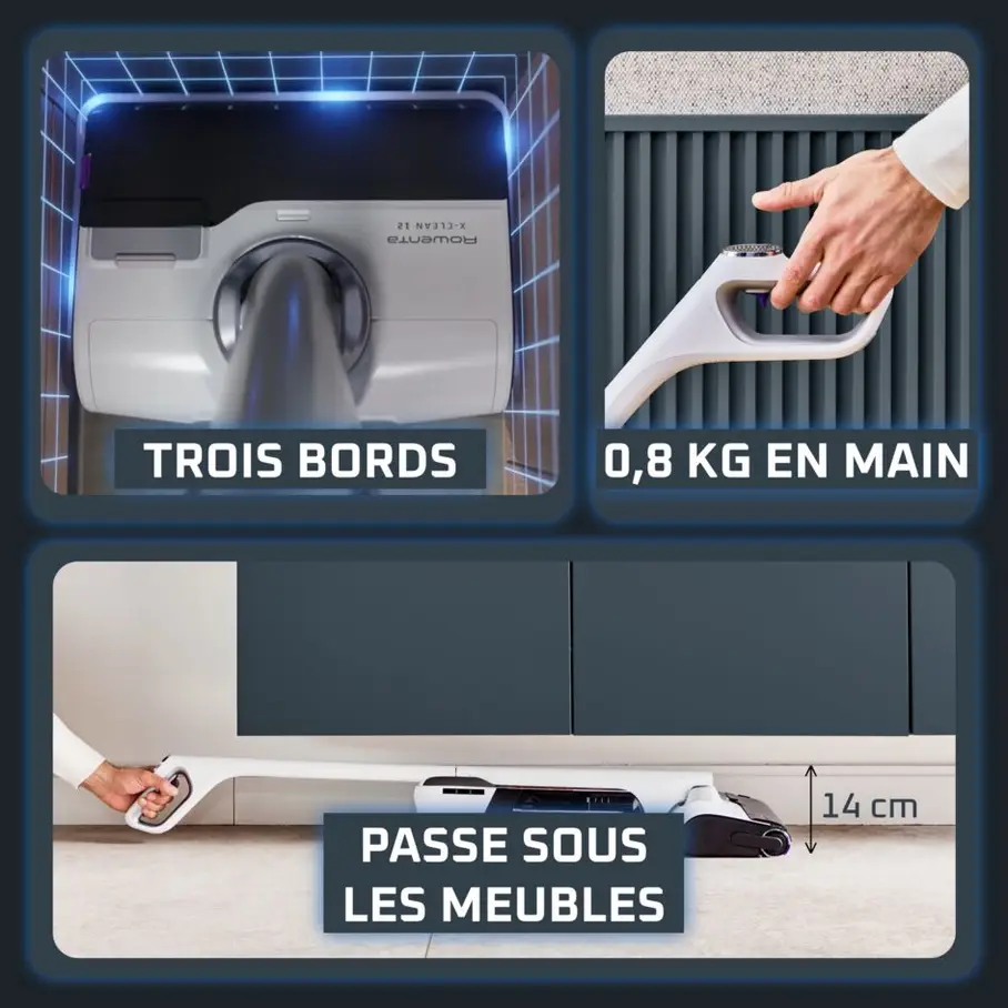 Aspirateur & Nettoyeur séchante - X Clean 12 - GZ7257E0 - ROWENTA – Image 7